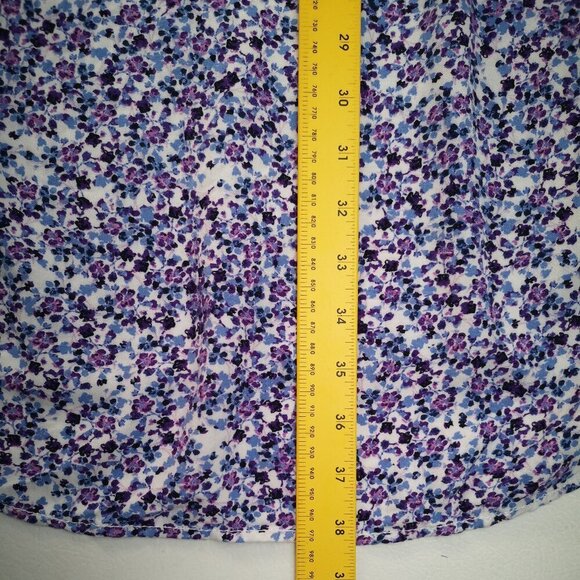 NWT Joe Fresh Ladies Size Small Long Sleeves Flower Pattern Dress - Picture 10 of 10